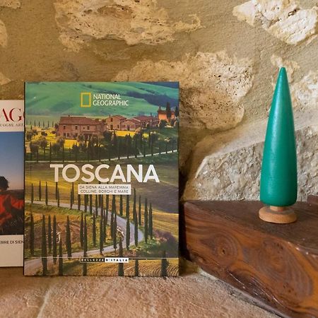 La Stalla De La Costa Asciano Kültér fotó