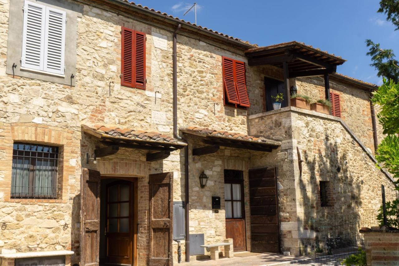 La Stalla De La Costa Asciano Kültér fotó