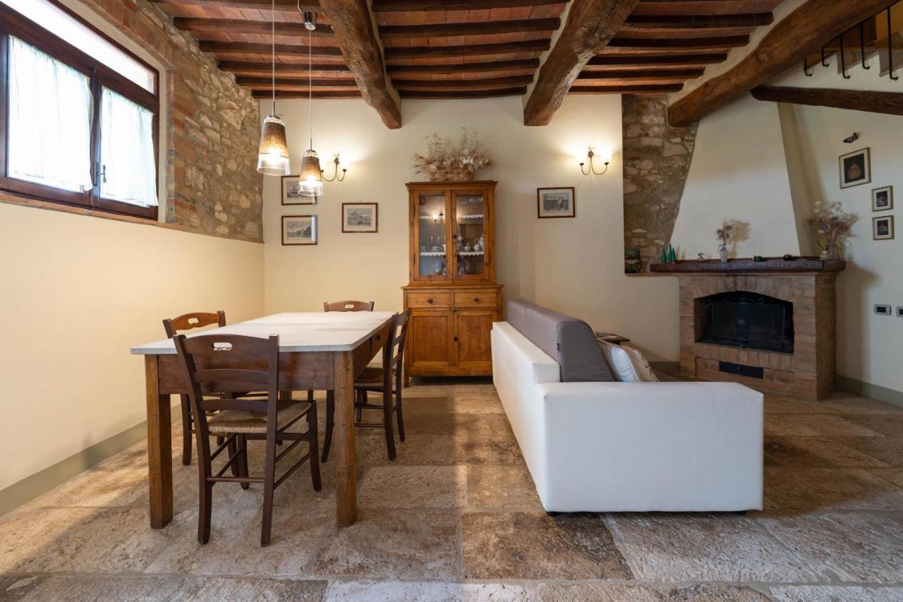 La Stalla De La Costa Asciano Kültér fotó